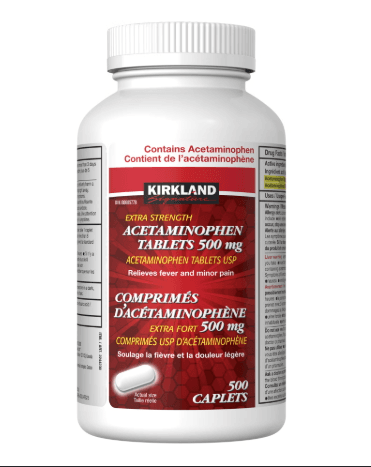 Kirkland Signature Acetaminophen 500 mg