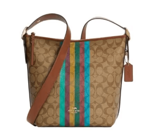 COACH Val Duffle In Signature Canvas (ORIGINAL)
