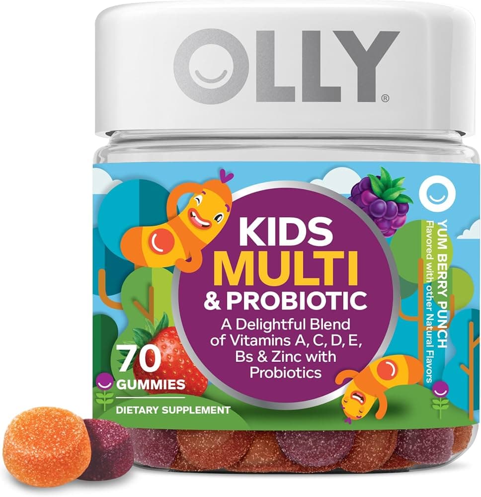 OLLY  – Kids Multivitamins A blend of Vitamins