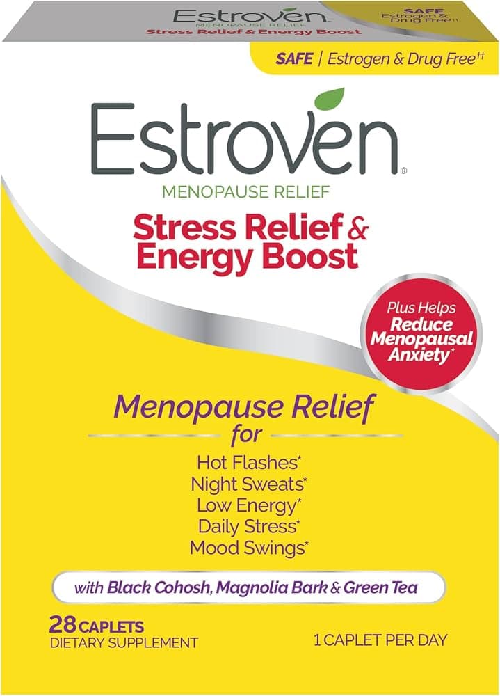 Estroven Menopause Relief + Stress Supplement