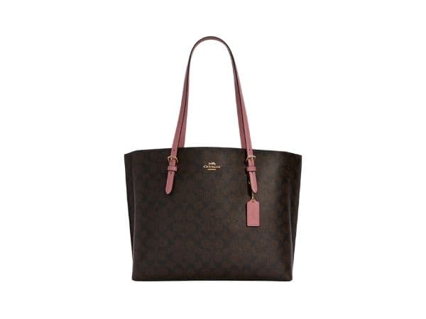 COACH Mollie Tote In Signature Canvas (ORIGINAL)