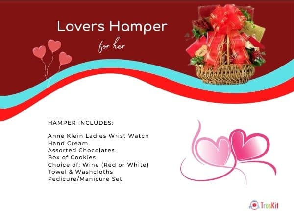 LOVERS HAMPER – FOR HER