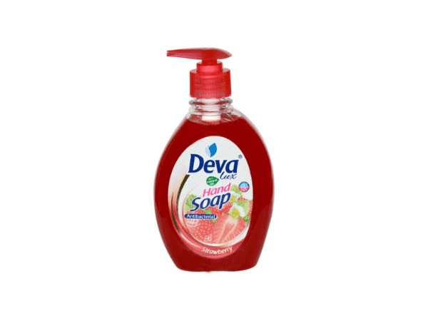 DEVA LUX LIQUID HAND SOAP STRAWBERRY 350ML