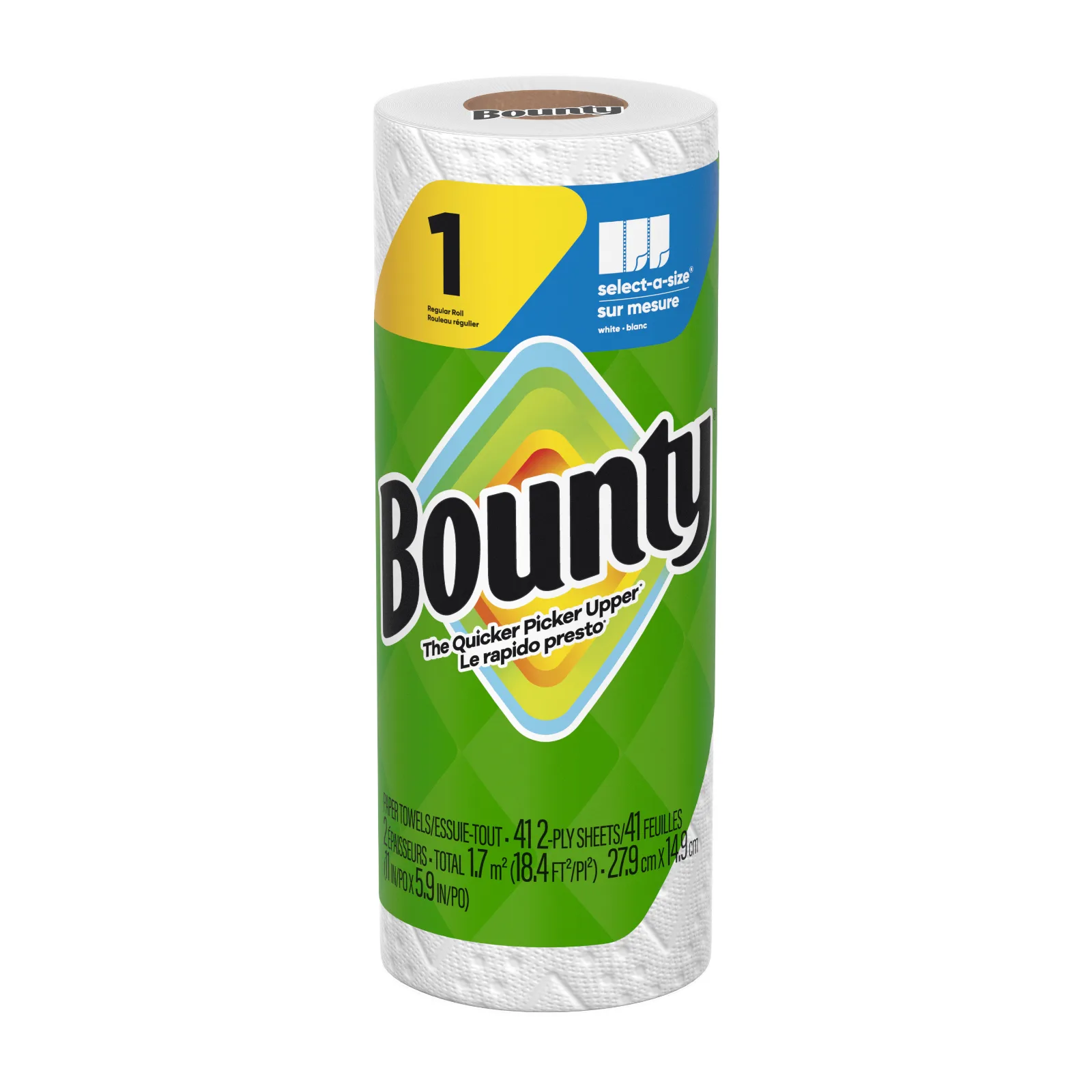 BOUNTY PAPER TOWEL 2PLY SHEETS