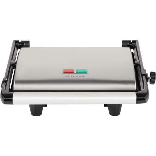 Platinum Sandwich Press 4 Slice Stainless Steel Troskit