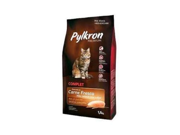 CAT FOOD Pylkron Complete Carne Fresca 1.5kg Troskit