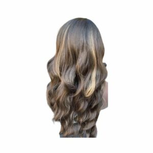 Honey 22inch Synthetic closure wig