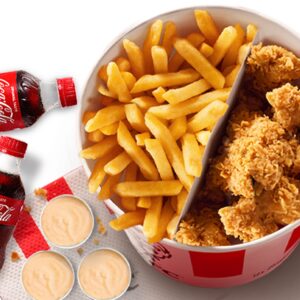 KFC BONELESS BUCKET MEAL