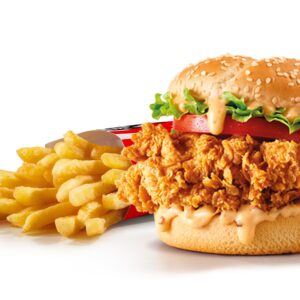 KFC BURGER MEAL - ZINGER