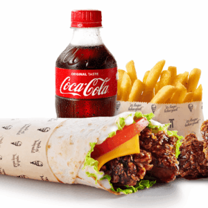 KFC HONEY DUNKED TWISTER MEAL