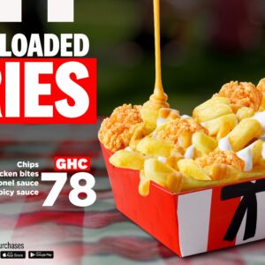 KFC LOADED FRIES