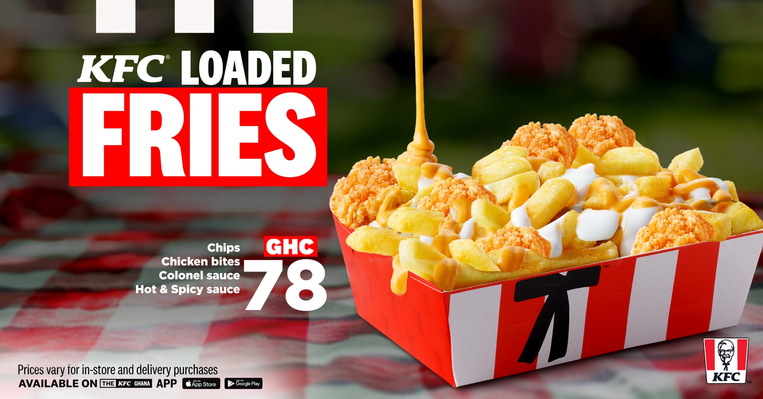 KFC LOADED FRIES