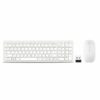 Wireless Keyboard and Mouse Combo (White)