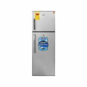 Akai 329L Double Door Refrigerator