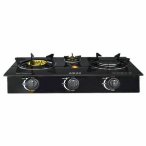 Akai 3 Burner Infrared Table top Gas Cooker