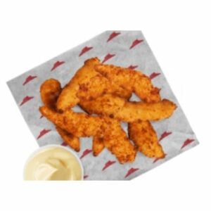 Crumbed Chicken Strips And Dip Sauce