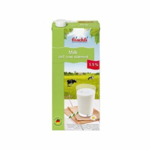 Frischli 1.5% Semi-Skimmed UHT Milk 1L