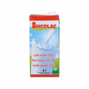 Incolac 3.6% Full Cream UHT Milk 1L