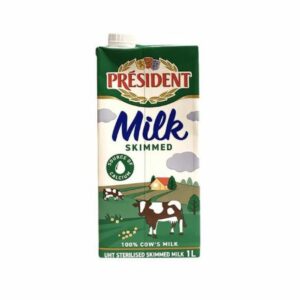 President Skimmed UHT Milk 1L