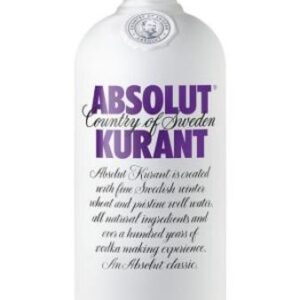 Absolut Vodka Kurant 1Ltr (WHOLESALE)