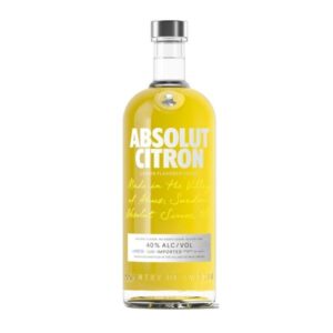 Absolut Vodka Citron 1Ltr (WHOLESALE)