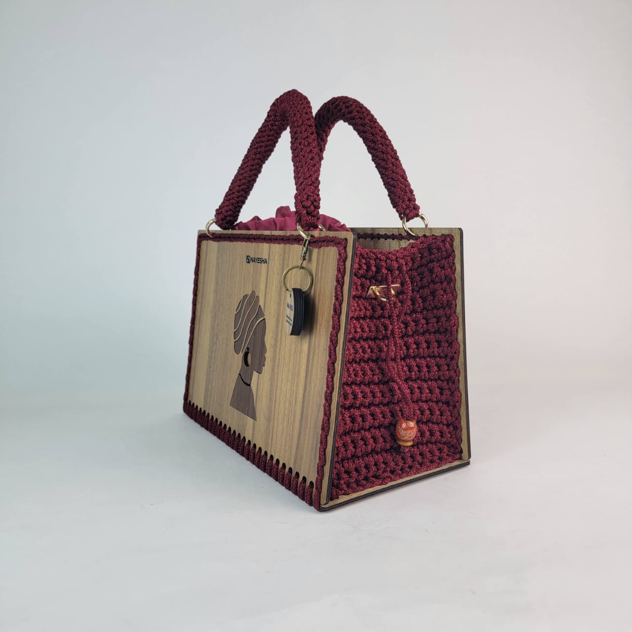 Nayesha DAAFUA Large (burgundy)