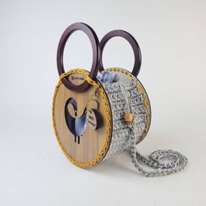 Nayesha Nunyuie Handbag (Silver)